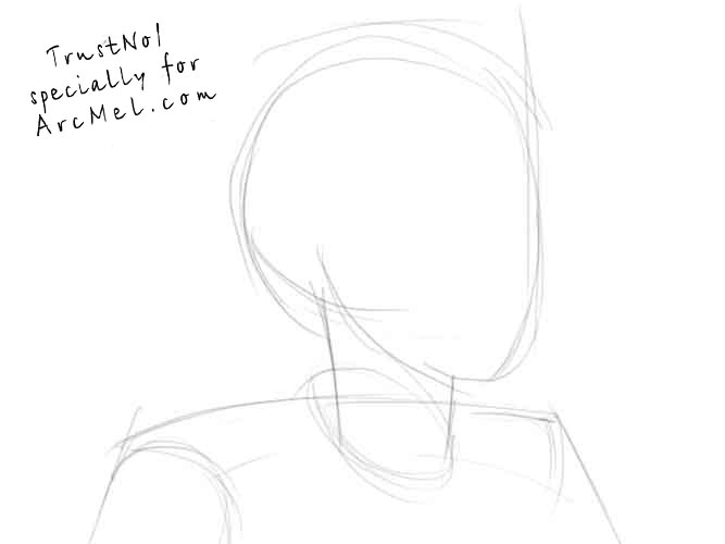 667x500 How To Draw Closed Eyes Step By Step