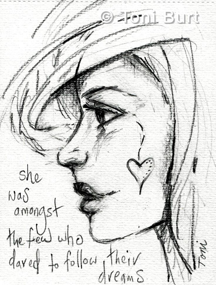 736x973 Drawn Witch Profile Face