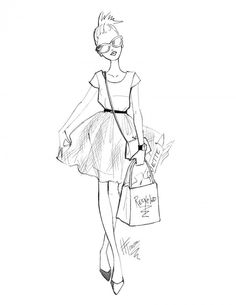 236x305 Fashion Model To Print Amp Draw Clothes On Free! Printables