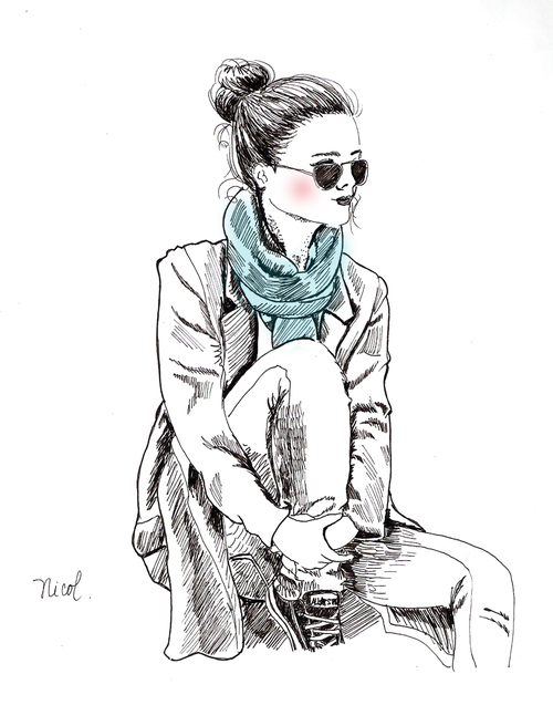 500x637 Fashion Illustration Fashion Illustration Posts