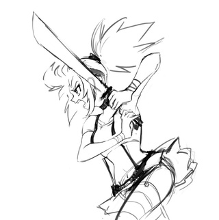 320x322 This Girl Was Born To Fight. (Pose Ref Httpsenshistock