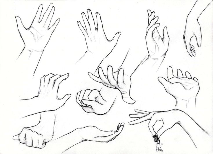 Girl Hand Drawing