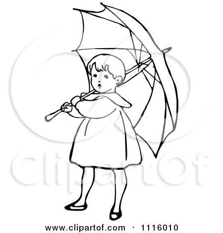 450x470 Clipart Vintage Black And White Girl And Boy Sharing An Umbrella