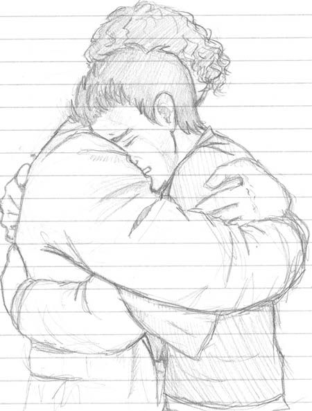 450x594 Drawn Hug
