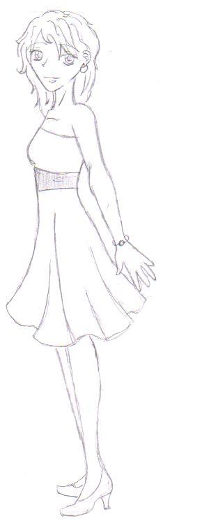 290x746 Girl In A Dress By Brokenheart43