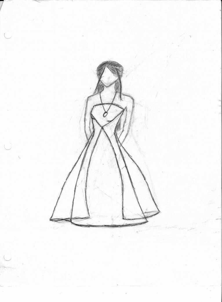 766x1043 Simple Dress By Countrygalxhetalia
