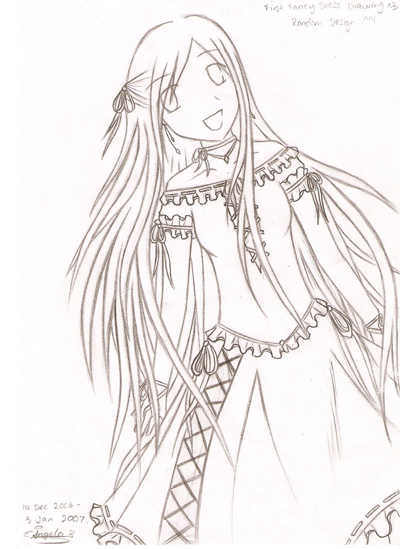 800x1098 Girl In Fancy Dress By Yuki Lover611