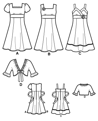 315x391 Simplicity 2683 Childgirl Dresses