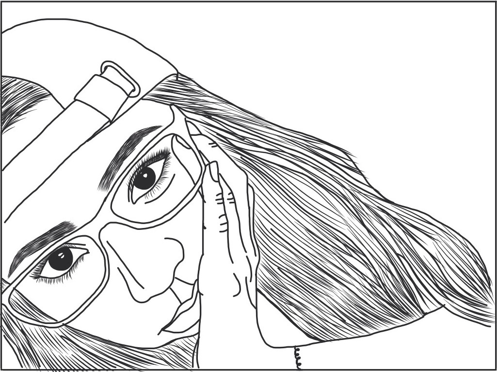 1025x767 My First Outline Drawing ) On We Heart It