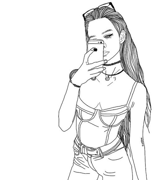 500x580 Sm0kerings Drawing I Could Try Outlines