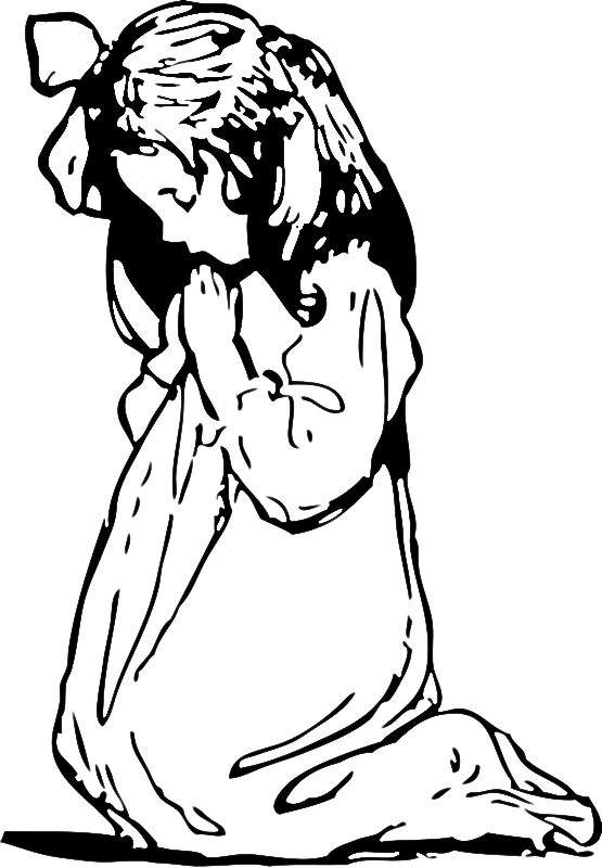 555x800 Child Praying Christmas Coloring Page Christmas Coloring Sheets Org