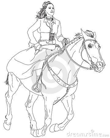 360x450 Amazing Images Of Bucking Horses Girl Riding A Horse Royalty Free