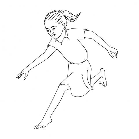 480x480 Girl Running Teachers Of India