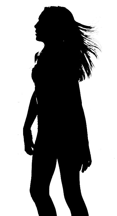 446x824 Filesilhouette Of Woman Walking.png