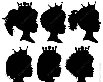 340x270 Girl Silhouette Etsy