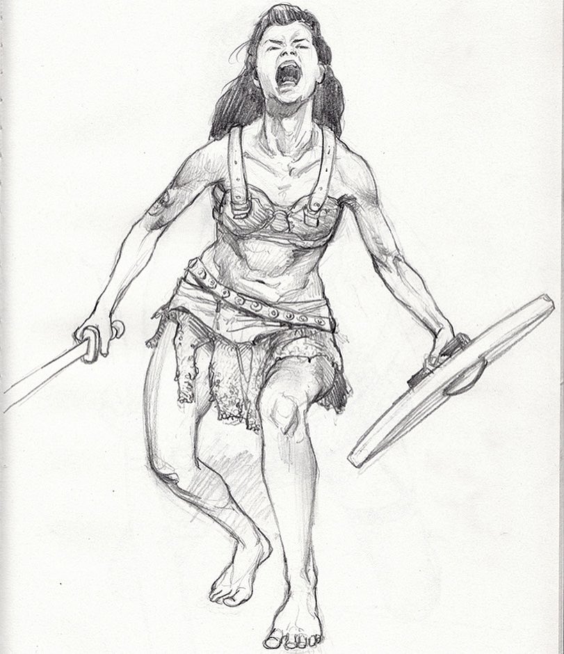 811x940 Barbarian Woman
