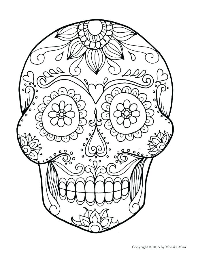 Girl Skull Drawing at GetDrawings | Free download