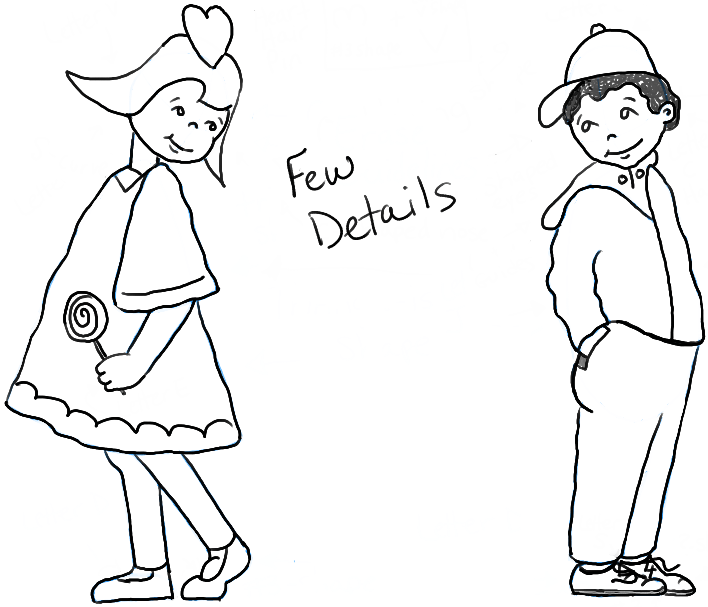 708x607 How To Draw Boy And Girl In Puppy Love For Valentines Day