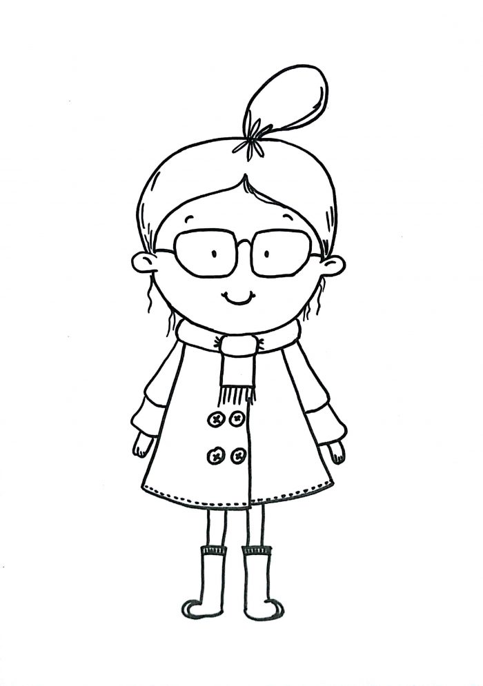 700x995 How To Draw A Girl Step By Step Drawing Tutorial Draw Girl's Face