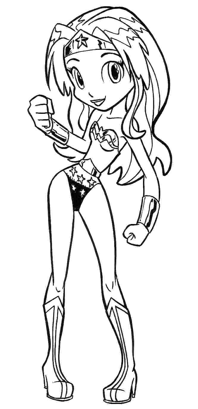 666x1373 Coloring Girl Superheroes Coloring Pages