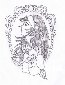 230x300 Girl In Frame