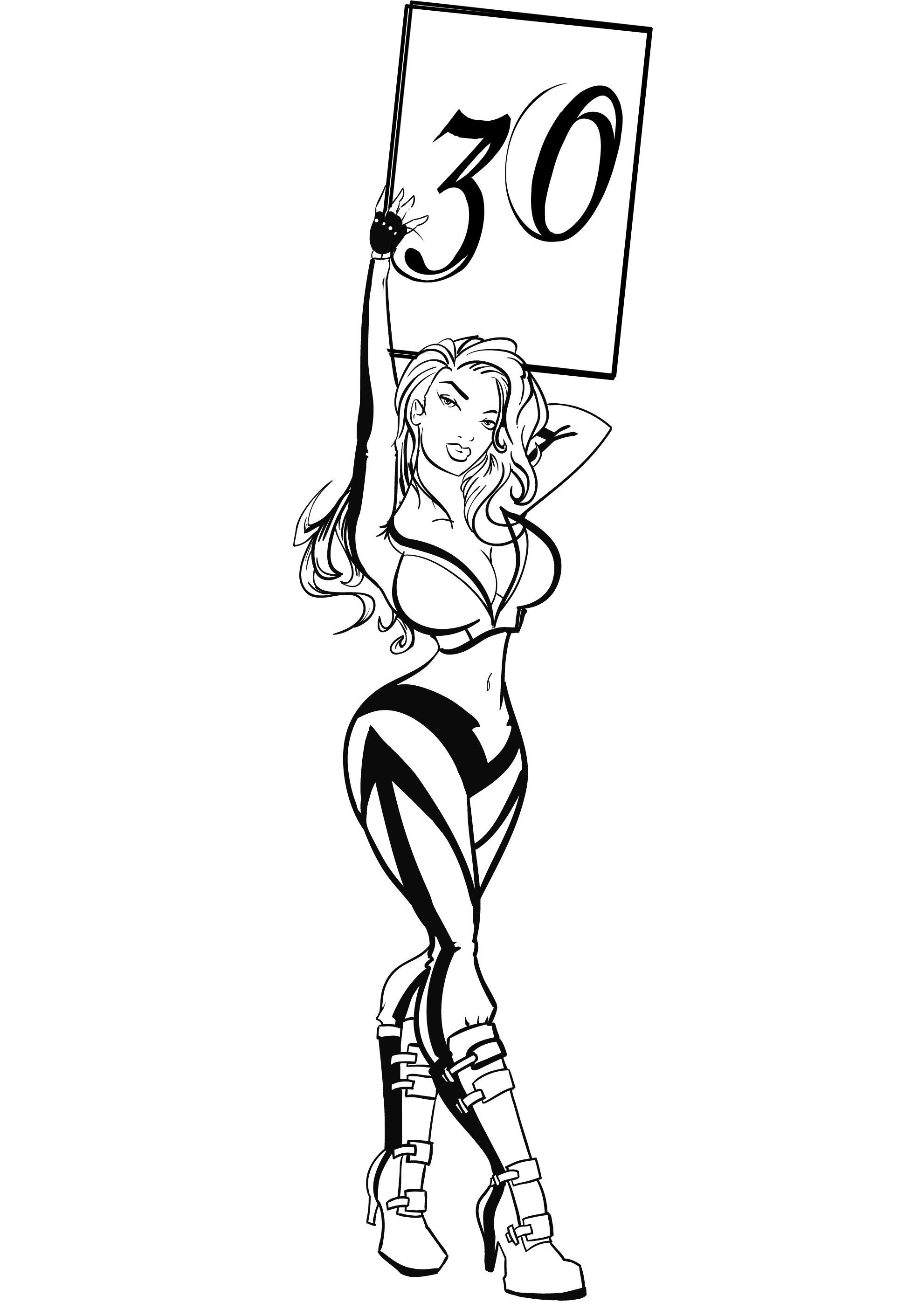 1954x2823 30 Second Girl Tattoo Design By Neogzus