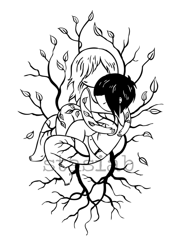 586x800 Design 10 Comments Girls With Roots A Special Tattoo Design