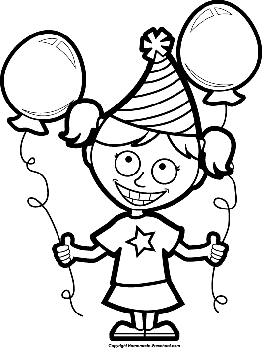 533x706 Free Birthday Balloons Clipart