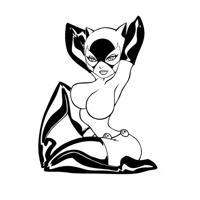 Girl With Cat Drawing