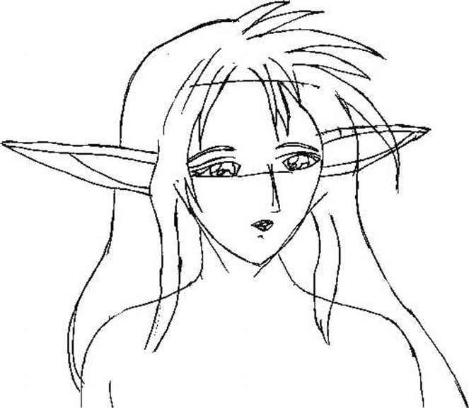 663x578 Anime Sketches And Drawings