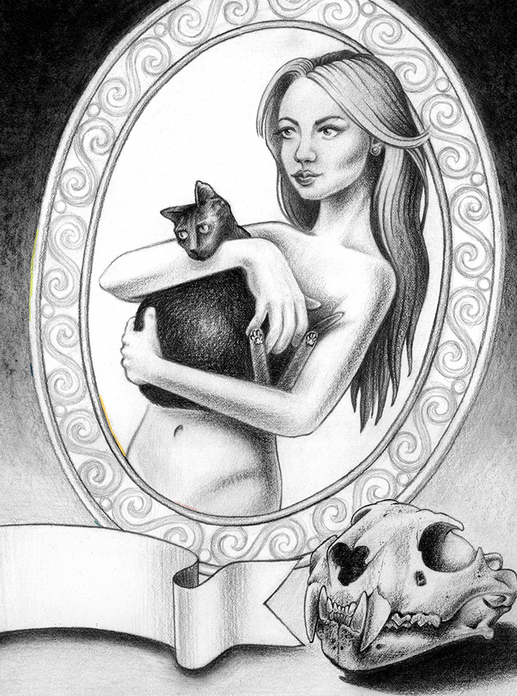 743x1000 Lauren Yurkovich Black Amp White Drawings