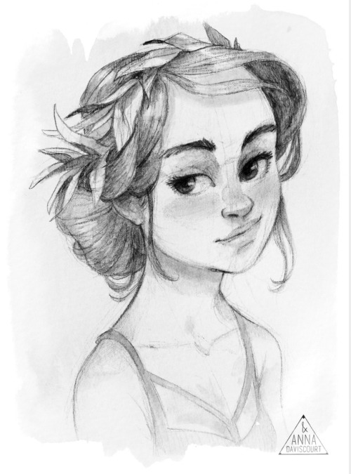 500x675 Hair Bun Drawing Tumblr