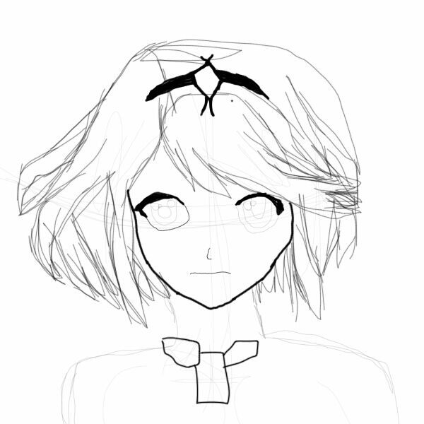 600x600 Xenoblade 2 Red Hair Girl Sketch Day One Video Games Amino