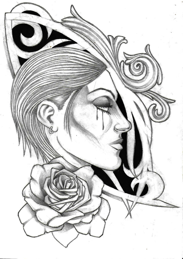 752x1063 Girl Rose By Dany666