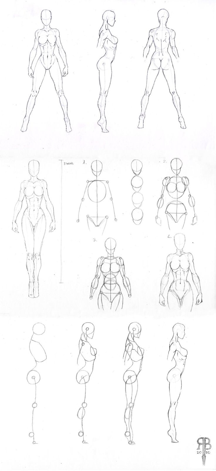 736x1606 Body Drawing Reference Sketch Of Girls Whole Body Simple Best