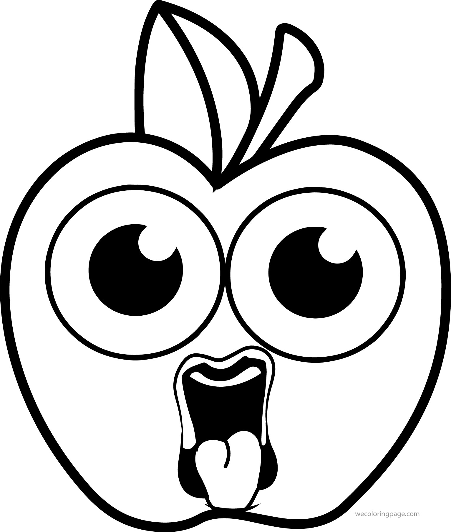 1532x1805 Girl Cartoon Apple Ugly Coloring Pages Wecoloringpage