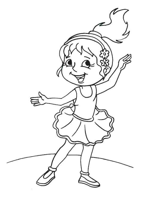 612x792 Dance Coloring Pages I Love Dancing Colouring Page Dance Images