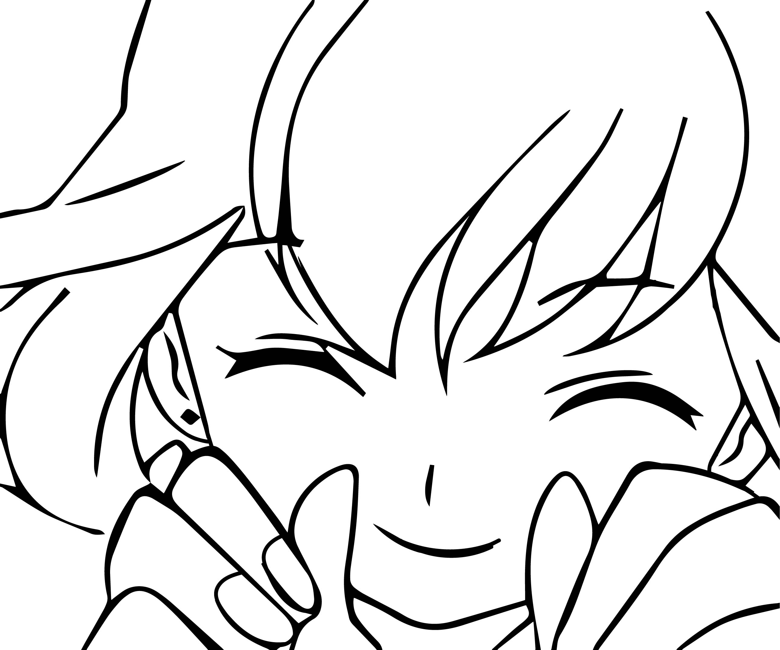 2579x2148 Glitter Force Cute Girl Face Coloring Page Wecoloringpage