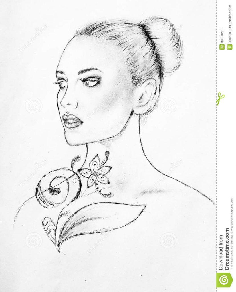 827x1024 Beautiful Faces Sketches Wallpapers Sketches Of Beautiful Faces