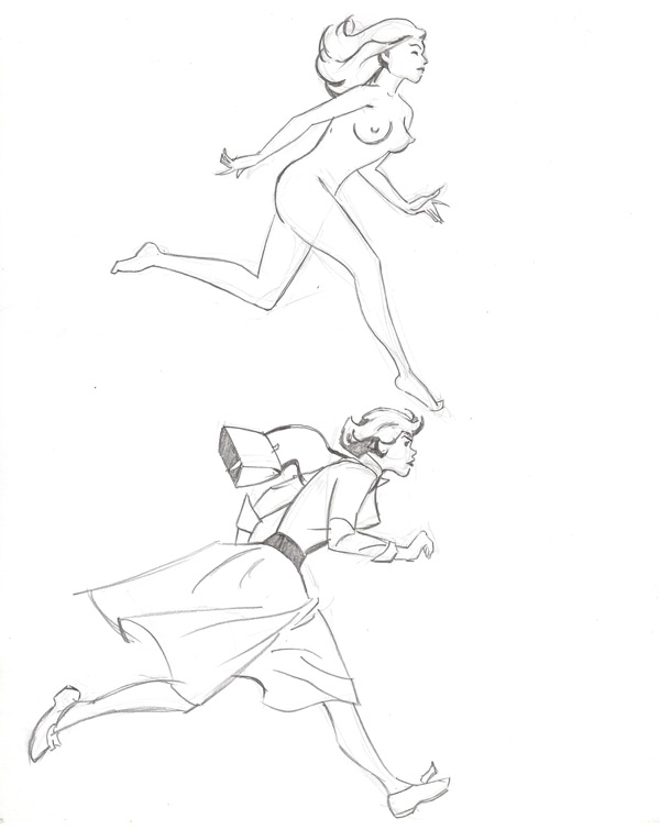 600x755 Figurative Drawing Sam