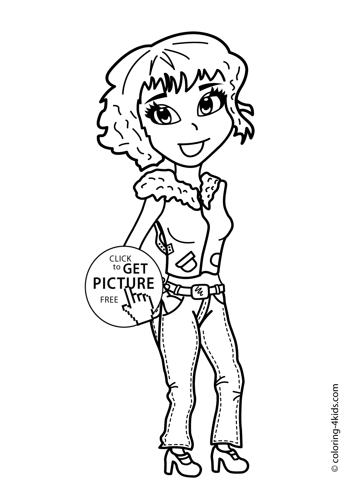 1483x2079 Coloring Pages For Girls