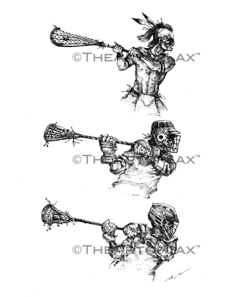 792x1008 This Is A Cool Evolution Of Lacrosse From Native Americans, To