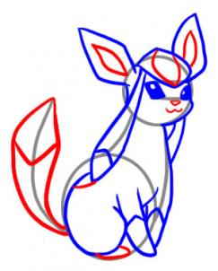 243x302 How To Draw Glaceon