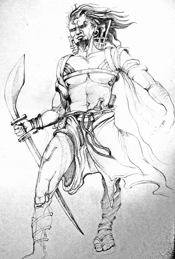 609x900 Drawing By Satyabrata Adhikary