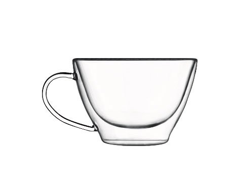 454x382 Luigi Bormioli Thermic Cappucino 13 Oz. Glass Amp Reviews Wayfair