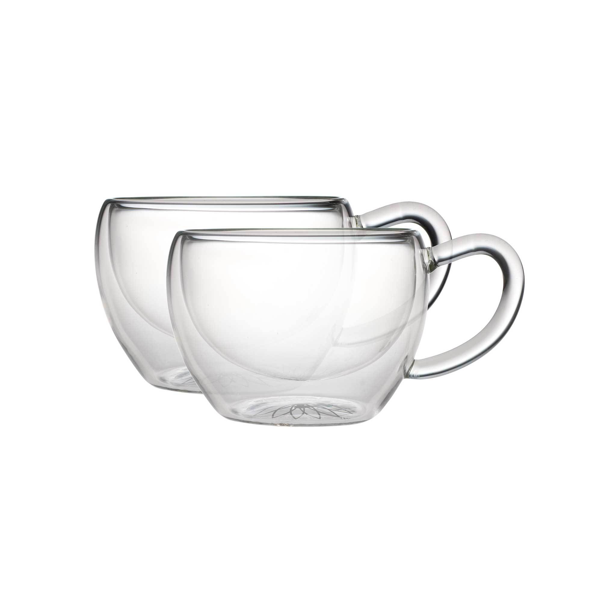 2048x2048 Socrates Double Walled Glass Tea Cups (Set Of 2) 6oz