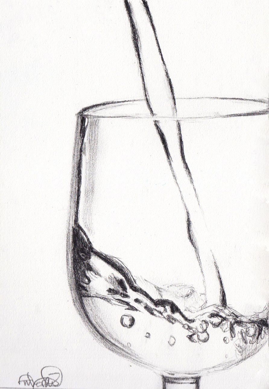 892x1287 Rainbow Smudge Glass Of Water