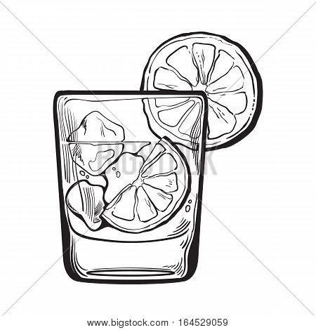 450x470 Glass Gin, Vodka, Soda Water Ice Vector Amp Photo Bigstock
