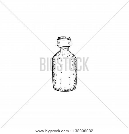 450x470 Hand Drawn Bottle. Container Vector Amp Photo Bigstock