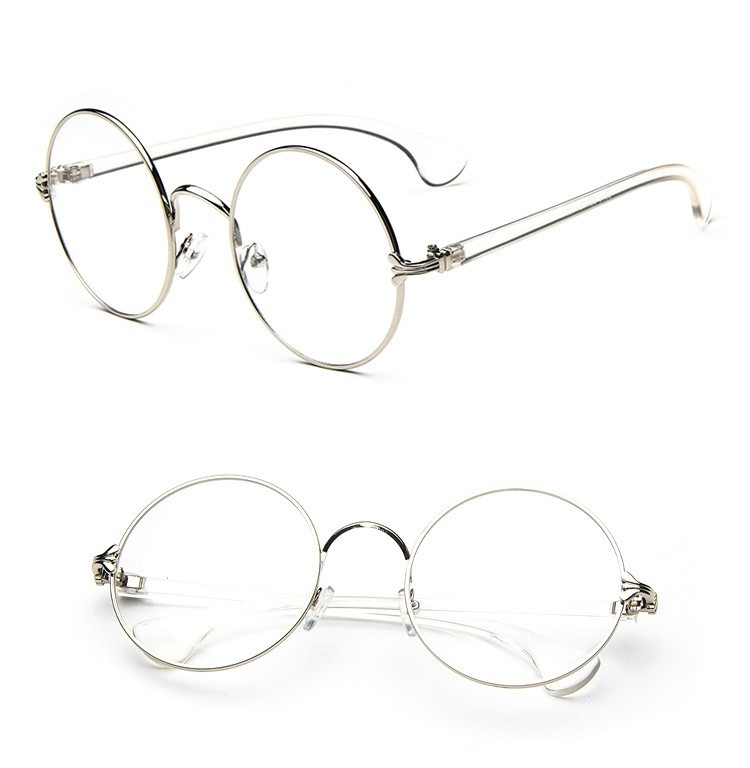 750x768 Newest Decoration Plain Mirror Europe Menwomen Round Retro Metal